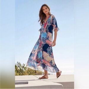 Johnny Was NWT Cordelia Easy Midi Dress